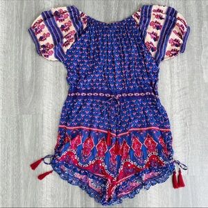 Vintage Spell & the Gypsy Collective Sunset Road Romper Playsuit Size XS